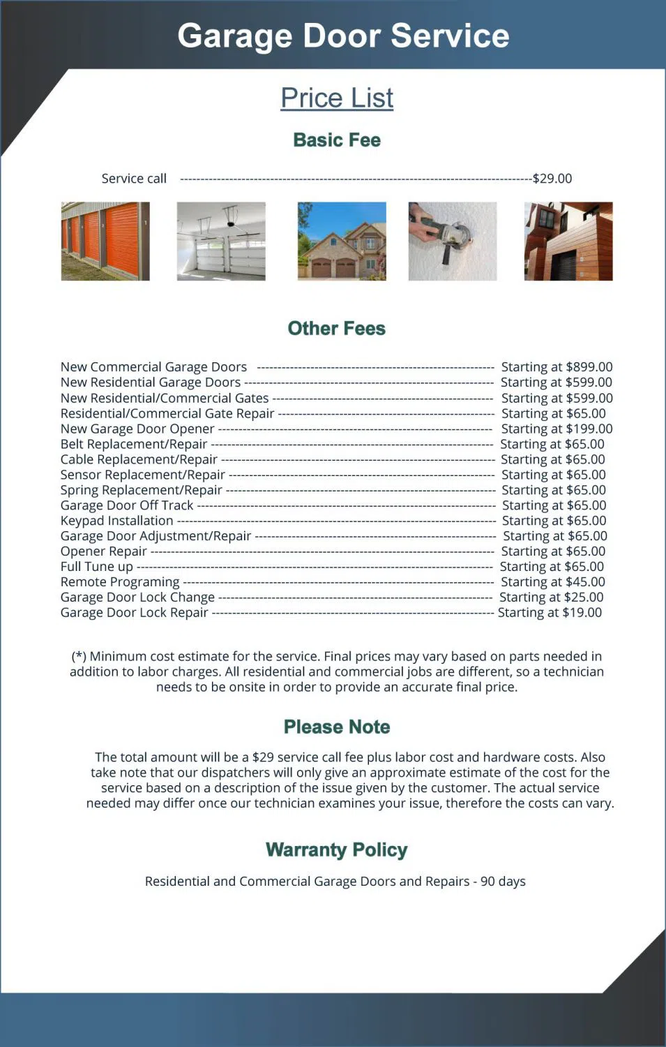 Golden Garage Door Service Philadelphia, PA 215-298-9187